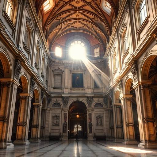 Image de l'intérieur du Palais des Papes