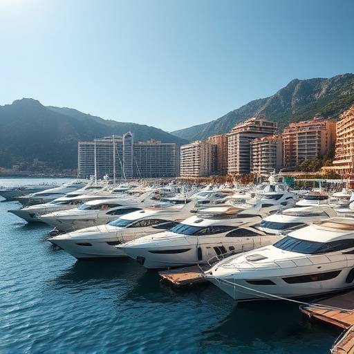 Image de Lieu 3 : Port de Monaco avec des yachts de luxe